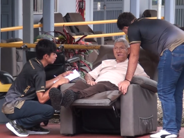Estudiantes de los liceos rurales de El Jardín y Río Nuevo llevan compañía y alegría a los adultos mayores del Hogar Betania